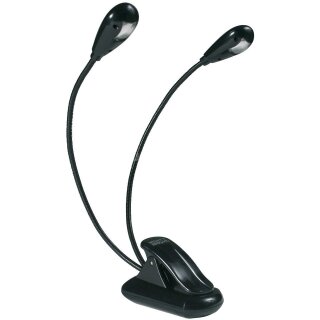 Mighty Bright illuminated Double Flex music stand light connectable