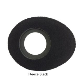 Bluestar Eyecushion made of fleece oval, large Black