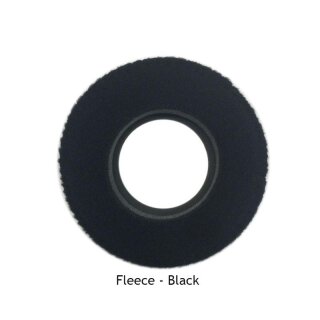 Bluestar Eyecushion made of fleece round large Black