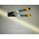 Filmklappe Clear, color 28 x 23,5 cm