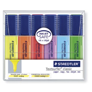 Staedtler 364WP6 Textsurfer classic Etui in 6 Farben
