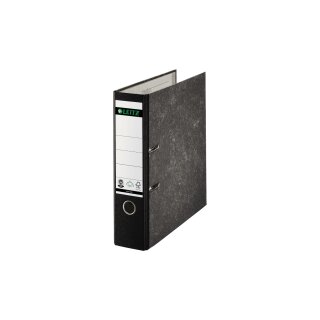 LEITZ 1080 folder black marbled cardboard 8.0 cm DIN A4
