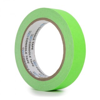 Pro Console Paper Tape Flourescent Green 24mm x 22,86m