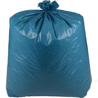 Müllsäcke 240 Liter, blau, 65 + 40 x 125 cm, 10 Stück