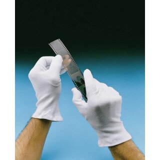 Cotton gloves work gloves white size L - One pair (Cost @ pair)