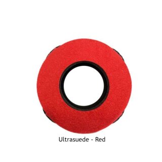 Bluestar Augenleder made of microfibre round, RED CAM Special Red