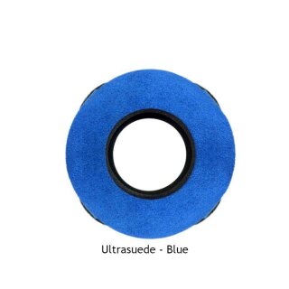 Bluestar Augenleder aus Microfaser rund, RED CAM Special Blau