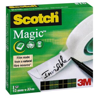 Scotch Magic Tape 810 Klebeband 12mm x 33m