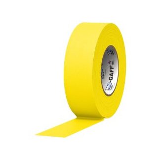 ProGaff Tape - Gewebeklebeband Gelb 48mm x 22,86m