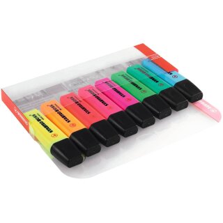 Highlighter - STABILO BOSS ORIGINAL - pack of 8 - with 8 different colours