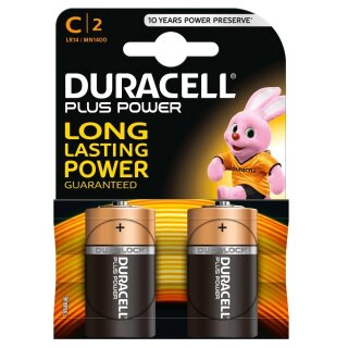 Duracell MN1400 Plus Power 2er Blister - C (Baby)