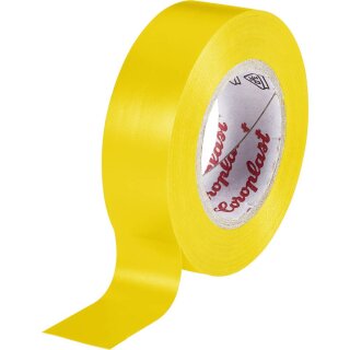 Coroplast 302 302-25-YE Electrical tape Yellow (L x W) 25 m x 15 mm