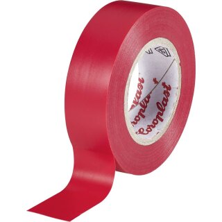 Coroplast 302 Isolierband Rot 10 m x 15 mm