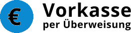 logo vorkasse ueberweisung